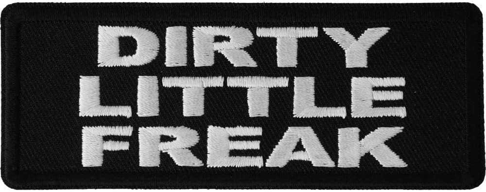DIRTY LITTLE FREAK Patch - Funny Embroidered Patch Appliqué Craft Supply