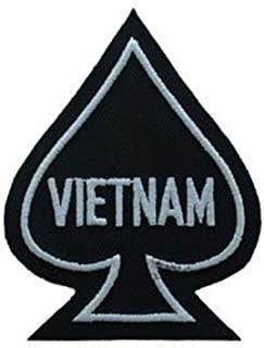 VIETNAM SPADE War Military Embroidered Patch