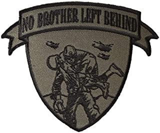 No Brother Left Behind Patch - Motorcycle Biker Military Embroidered Patch