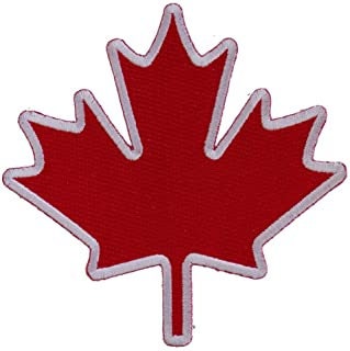 Canada Maple Leaf Patch - Canadian Maple Leaves Flag Embroidered Iron on Patch
