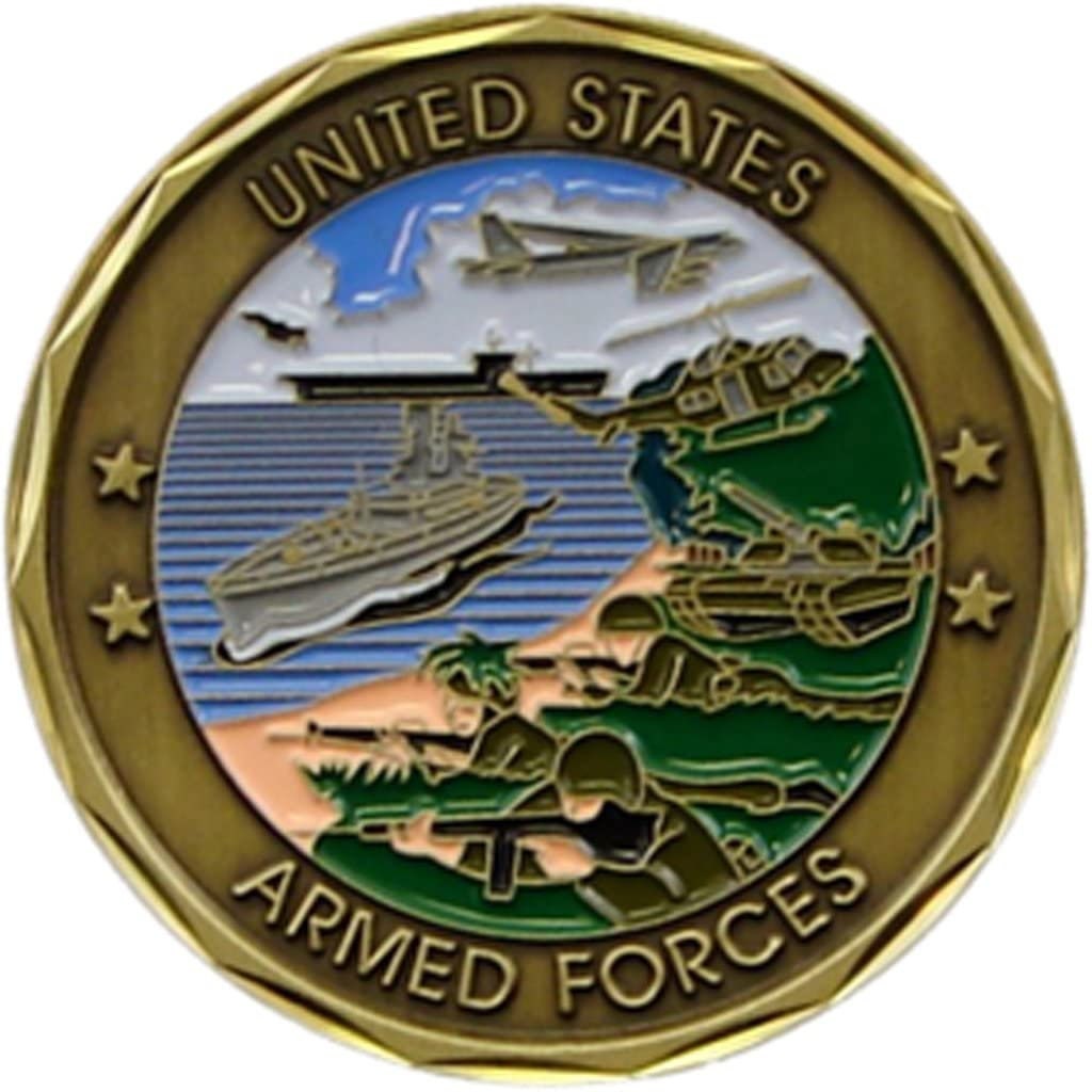 Vietnam Veteran 1959 - 1975 Challenge Coin - United States Military Armed Forces Good Luck Double Sided Collectible Challenge Coin
