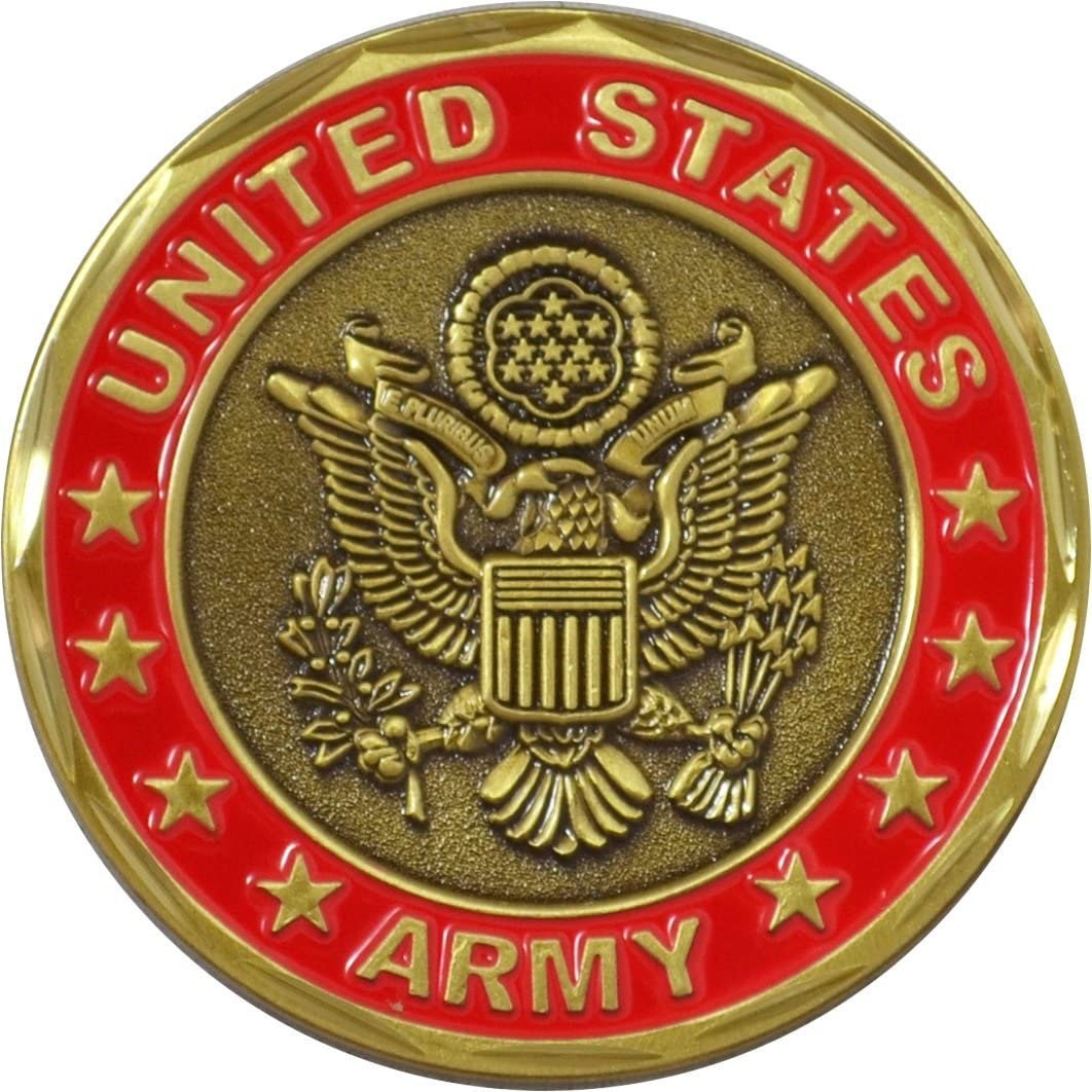 Army Only One Deal Challenge Coin - United States Army Military Good Luck Double Sided Collectible Challenge Coin