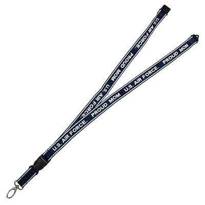 U.S. Air Force Proud Mom Lanyard W/detachable Buckle - United States Air Force Proud Mom Keychain Lanyard USAF Keyring Keyfob
