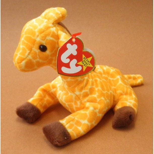 TWIGS The Giraffe Ty Beanie Baby Retired Beanbag Plush - New with Tags
