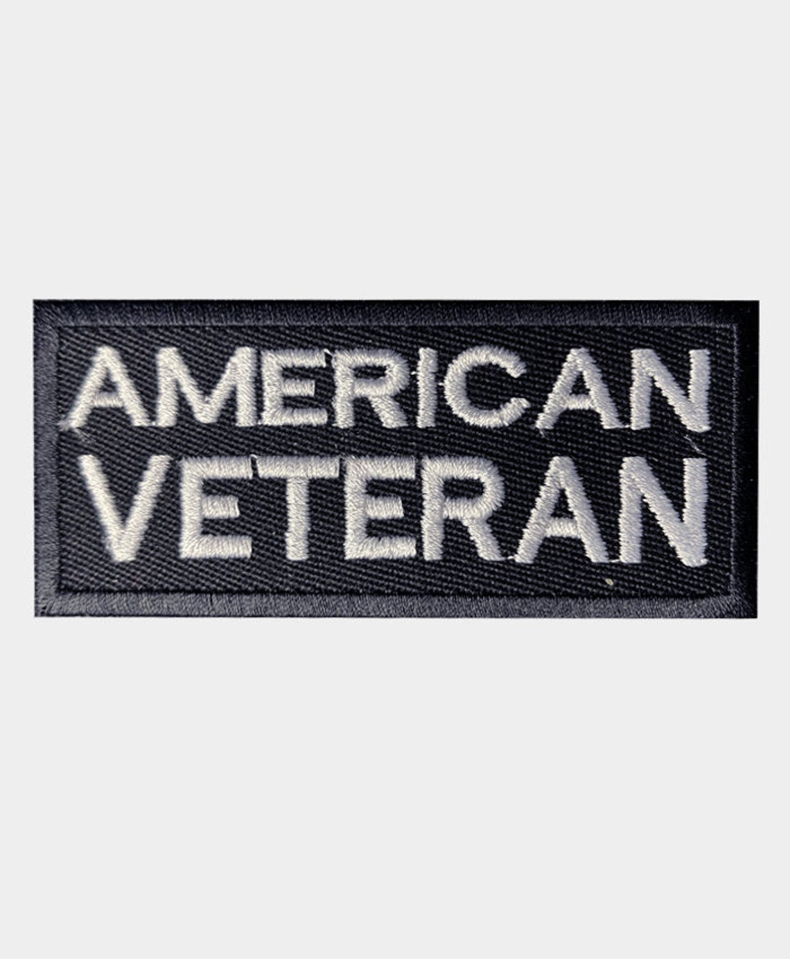 AMERICAN VETERAN Patch - Military Veteran Vet United States Embroidered Patch