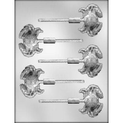 CRAB Sucker Chocolate Candy Mold -- Crawfish Ocean Sea Animal Fish Lolly Lollipop