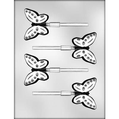 THICK BUTTERFLY Sucker Chocolate Candy Mold -- Summer Butterflies Lolly Lollipop Craft Supply