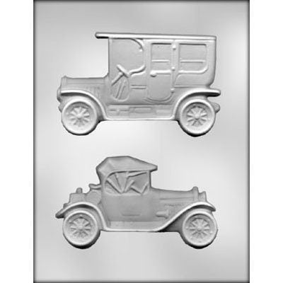 ANTIQUE CARS Chocolate Candy Mold -- Automobile Auto Antique Craft Supply