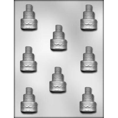CAKE 3-TIER Chocolate Candy Mold -- Wedding Cake