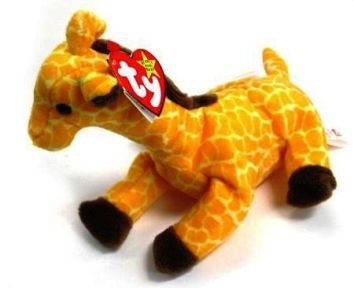 TWIGS The Giraffe Ty Beanie Baby Retired Beanbag Plush - New with Tags