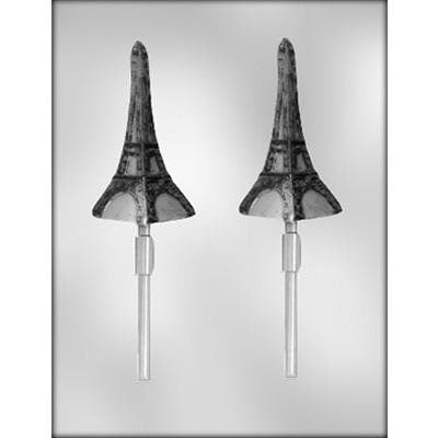 EIFFEL TOWER Sucker Chocolate Candy Mold -- Paris France Historical Eiffel Tower Lolly Lollipop Craft Supply