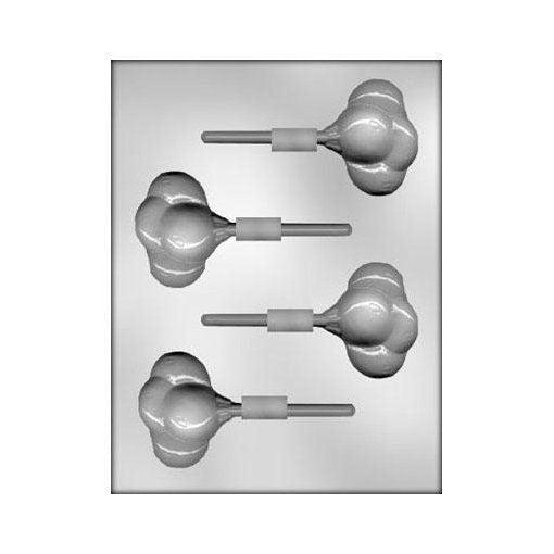 BALLOON CLUSTER Sucker Chocolate Candy Mold -- Celebration Birthday Party Gift Lolly Lollipop Craft Supply
