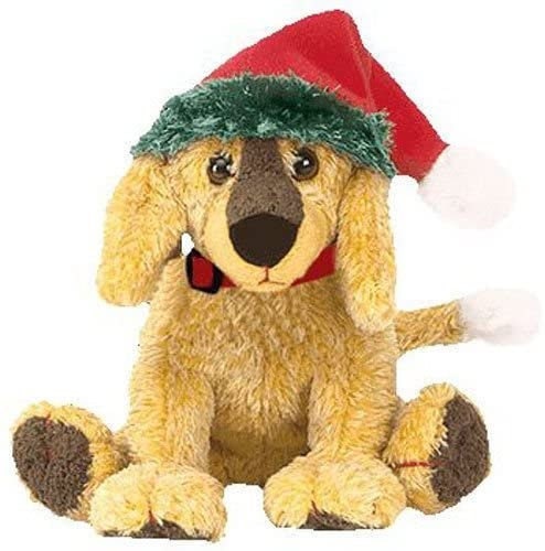 JINGLEPUP The Christmas Dog Ty Beanie Baby Retired Beanbag Plush - New with Tags