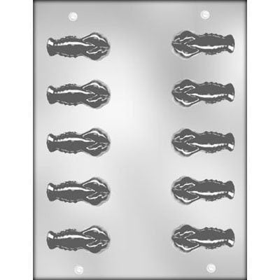 MINI LOBSTER Chocolate Candy Mold -- 3D Lobsters 3-D Starfish Crawfish Nautical Pieces Craft Supply