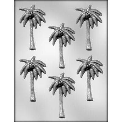 PALM TREE Chocolate Candy Mold -- Beach Trees Summer Ocean Vacation