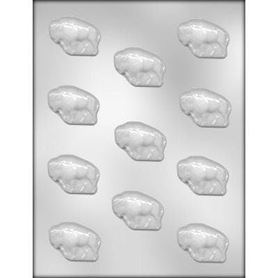 BUFFALO Pieces Chocolate Candy Mold -- American Bison Animal Craft Supply