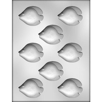 TROPICAL FISH Chocolate Candy Mold -- Deep Sea Fishing Sea Ocean Pole