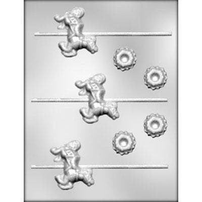 CAROUSEL HORSE Chocolate Candy Mold -- Carnival Fair Amusement Ride Horse