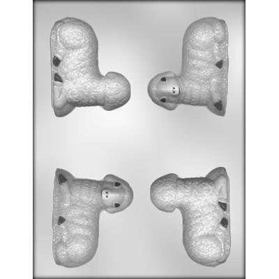 LAMB Chocolate Candy Mold -- Easter Farm Animal Sheep 3D Lamb Craft Supply