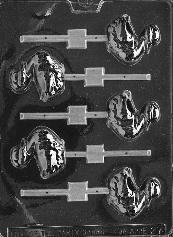 SWIMMING DUCK LOLLY Sucker Chocolate Candy Mold - Easter Egg Basket Duck Swimming