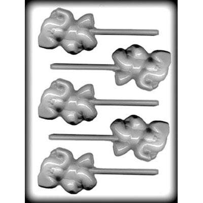 ELEPHANT Sucker Hard Candy Mold -- Circus Peanuts Zoo Animal Lolly Lollipop