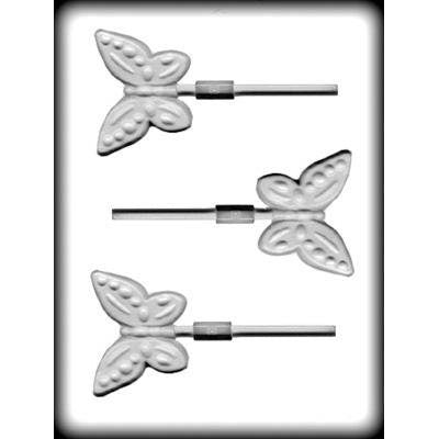 BUTTERFLY Sucker Hard Candy Mold -- Butterflies Summer Lolly Lollipop Craft Supply