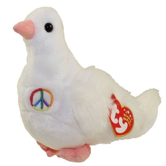 SERENITY The Dove Ty Beanie Baby Retired Beanbag Plush - New with Tags