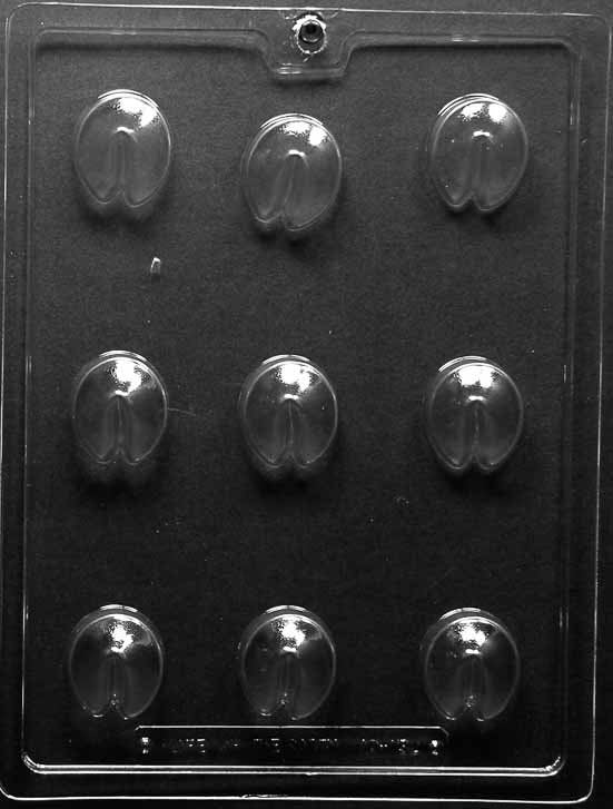FORTUNE COOKIE Chocolate Candy Mold - Chinese Food Cookies