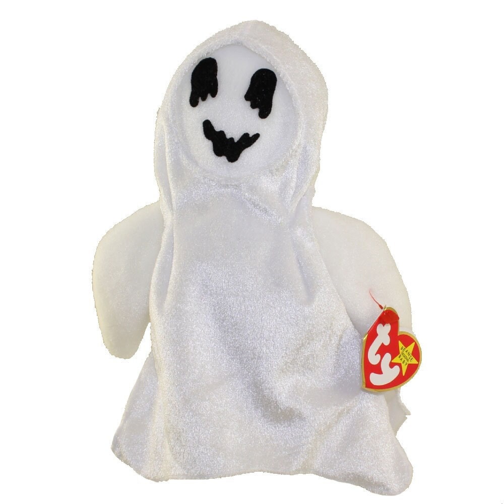 SHEETS The Ghost Ty Beanie Baby Retired Beanbag Plush - New with Tags - Halloween