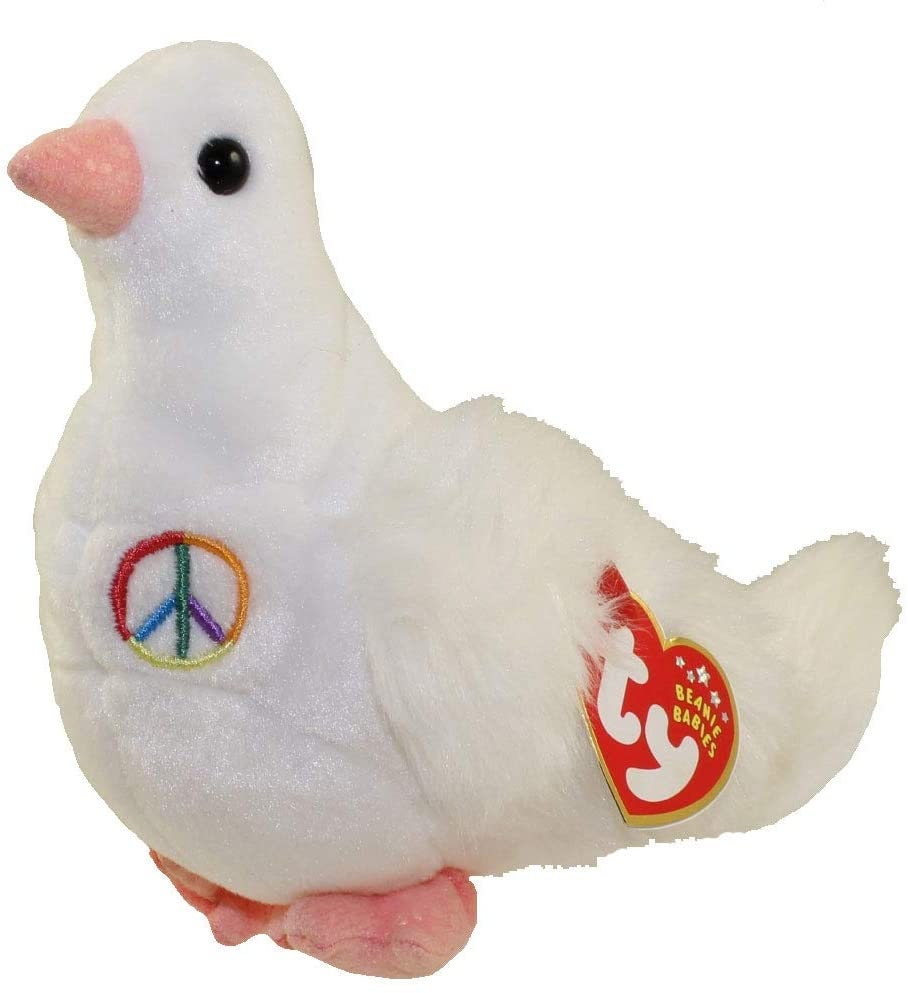 SERENITY The Dove Ty Beanie Baby Retired Beanbag Plush - New with Tags