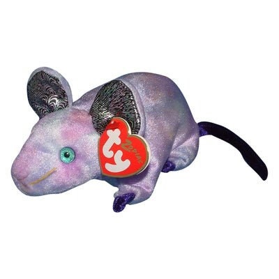 THE RAT Chinese Zodiac Ty Beanie Baby Retired Beanbag Plush - New with Tags