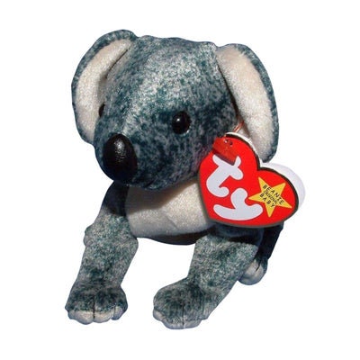 EUCALYPTUS The Koala Ty Beanie Baby Retired Beanbag Plush - New with Tags