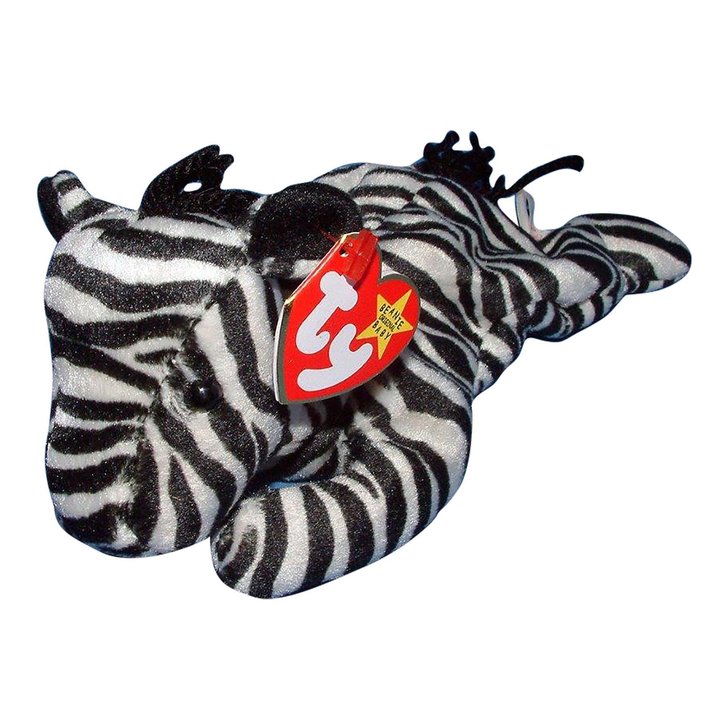 ZIGGY The Zebra Ty Beanie Baby Retired Beanbag Plush - New with Tags