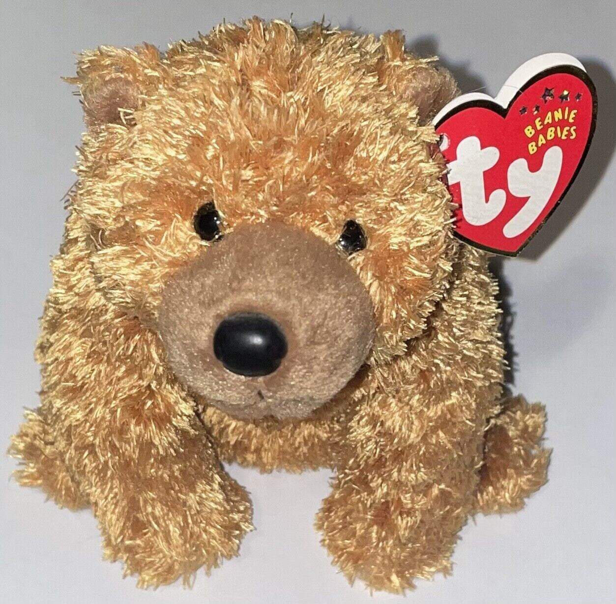 SEQUOIA the Bear Ty Beanie Baby Beanbag Plush - New with Tags Vintage Retired 10/29/2002