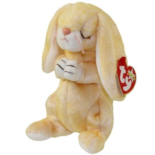 GRACE The Bunny Rabbit Ty Beanie Baby Beanbag Plush - New with Tags Vintage Retired 11/06/2001