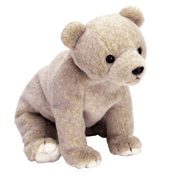 ALMOND the Bear Ty Beanie Baby Beanbag Plush - New with Tags Vintage Retired 12/23/1999