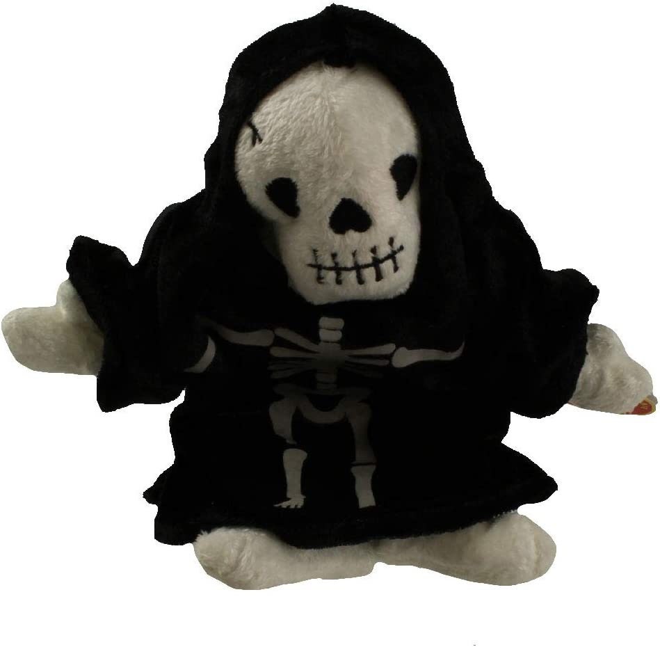 CREEPERS the Skeleton Ty Beanie Baby Retired Beanbag Plush - New with Tags Halloween Vintage 1990s