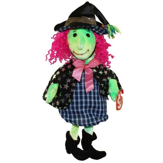 SCARY the Witch Ty Beanie Baby Beanbag Plush - New with Tags Vintage Retired 12/11/2001 Halloween