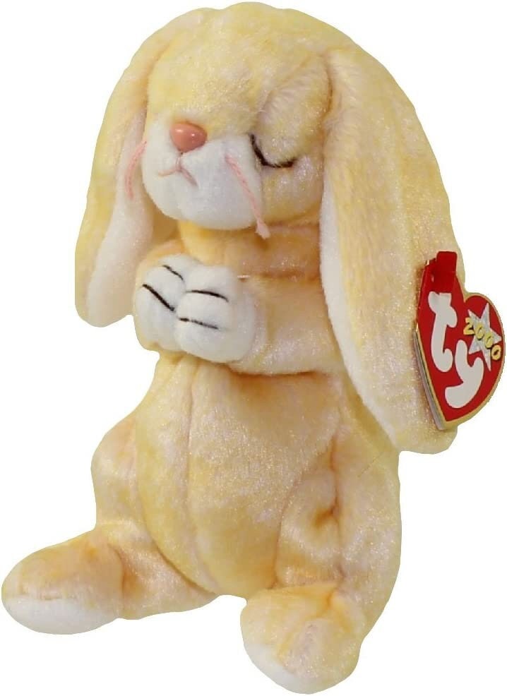 GRACE The Bunny Rabbit Ty Beanie Baby Beanbag Plush - New with Tags Vintage Retired 11/06/2001