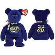 CASEY Mears #25 the Bear Ty Beanie Baby Beanbag Plush - New with Tags Vintage Retired