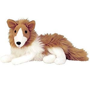 CASSIE the Collie Dog Ty Beanie Baby Beanbag Plush - New with Tags Vintage Retired