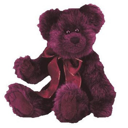 BEARGUNDY the Bear (Attic Treasure) Ty Beanie Baby Beanbag Plush - New with Tags Vintage Retired