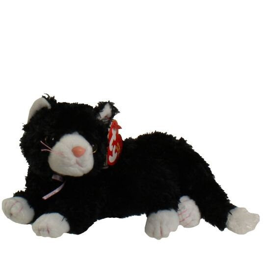 BOOTIES the cat Ty Beanie Baby Beanbag Plush - New with Tags Vintage Retired