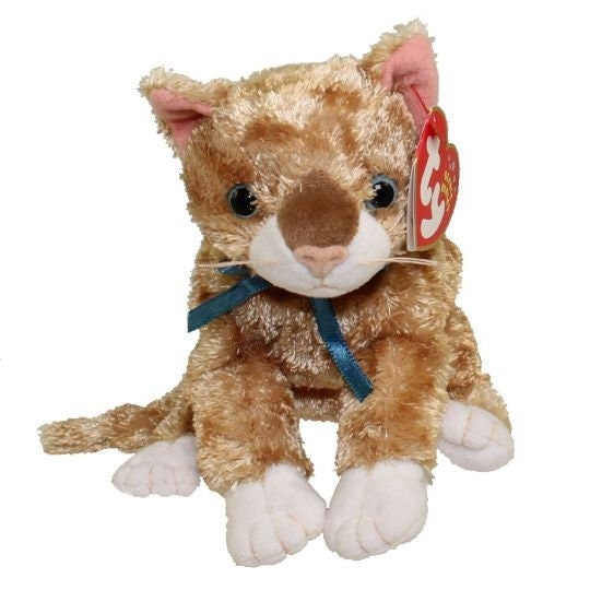 MATTIE the Cat Ty Beanie Baby Beanbag Plush - New with Tags Vintage Retired