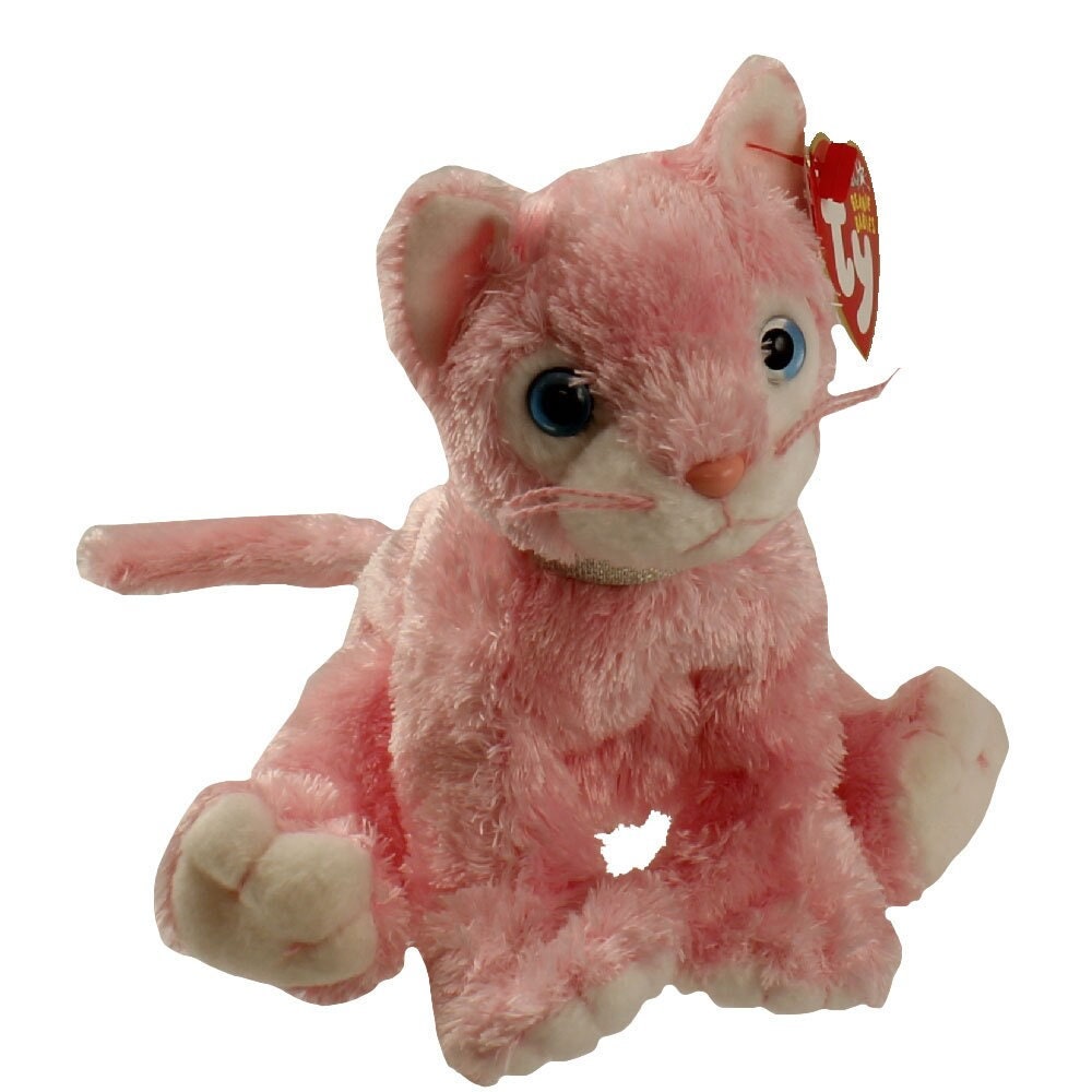 CARNATION the Cat Ty Beanie Baby Beanbag Plush - New with Tags Vintage Retired