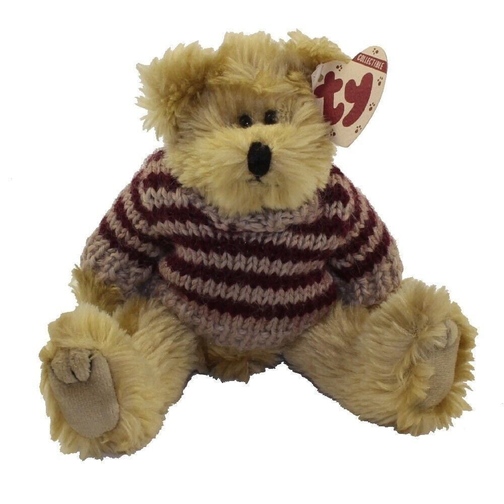 CHELSEA The Bear Attic Treasure Ty Beanie Baby Retired Beanbag Plush - New with Tags Vintage 1990s