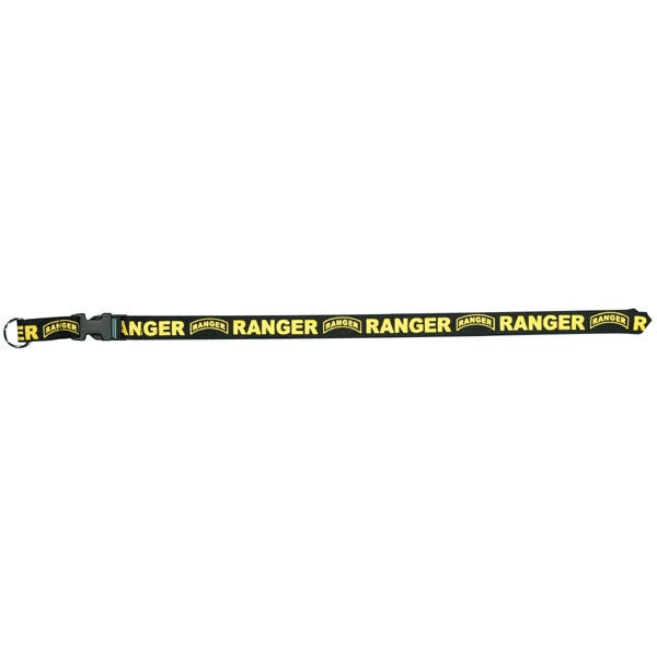 US ARMY Ranger Lanyard W/detachable Buckle - United States Army Keychain Lanyard Keyring Keyfob Craft Supply