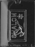 SHALOM Business Card Bar Chocolate Candy Mold Craft Supply