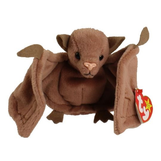 BATTY The Bat Ty Beanie Baby Beanbag Plush - New with Tags Vintage Retired