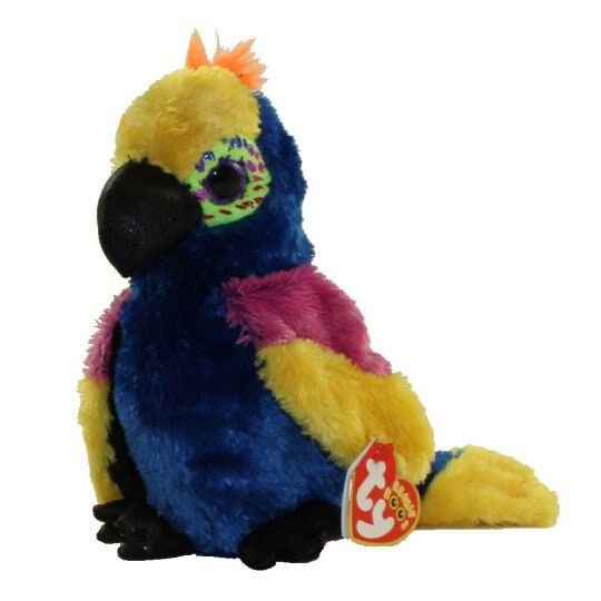 WYNNIE the Parrot Beanie Boo Retired Beanbag Plush - New with Tags Vintage 1990s